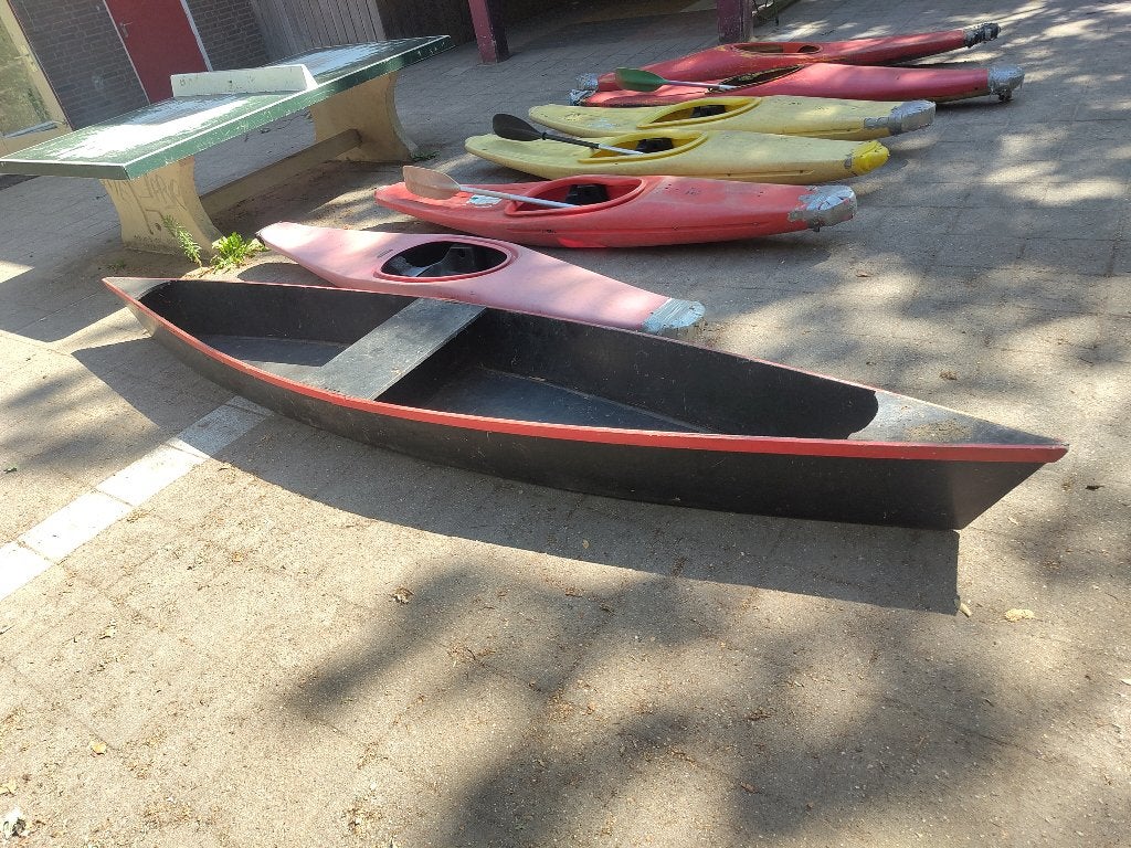 Canadese kano, Watersport en Boten, Kano's, Ophalen, Gebruikt, Eén persoon, Met peddels
