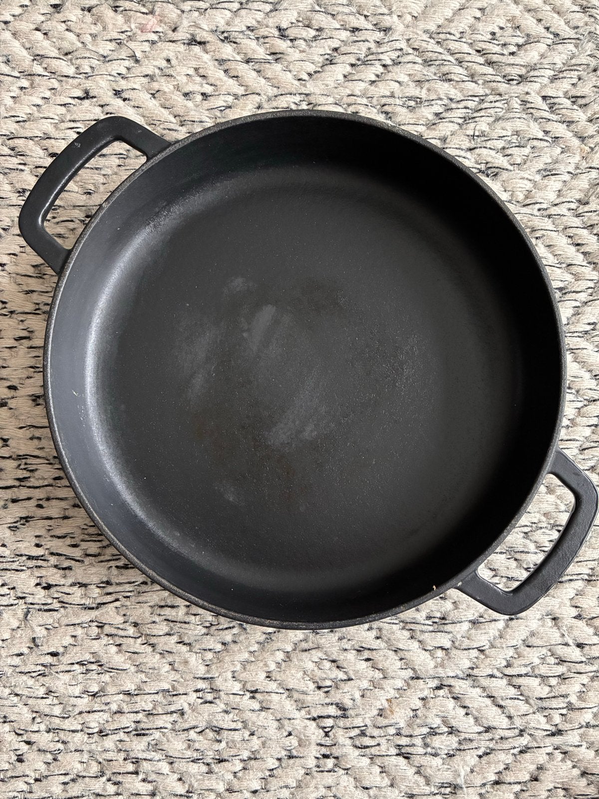 COMPEEKK Sous-Chef gerecyclede gietijzeren pan, Ophalen, Gebruikt, Met handvatten, Overige merken