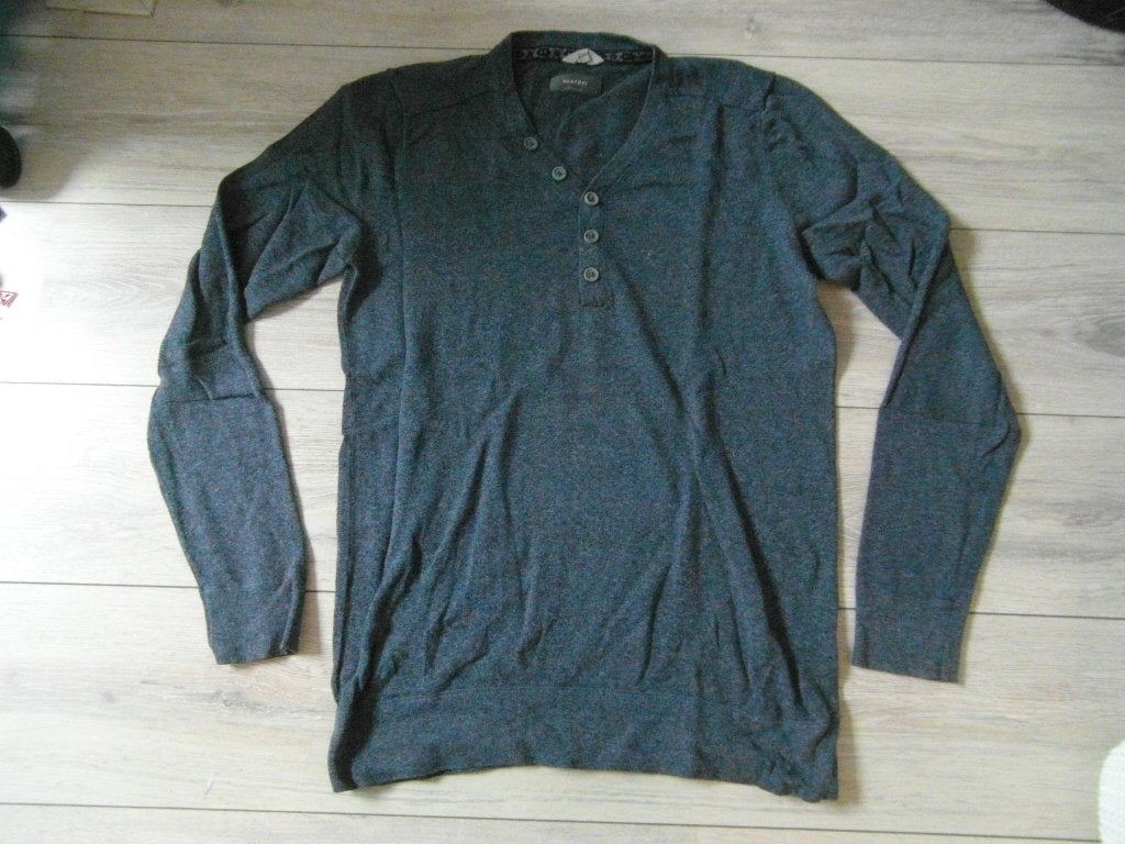Bertoni - Mooie trui - L, Maat 52/54 (L), Ophalen of Verzenden, Zo goed als nieuw, Grijs