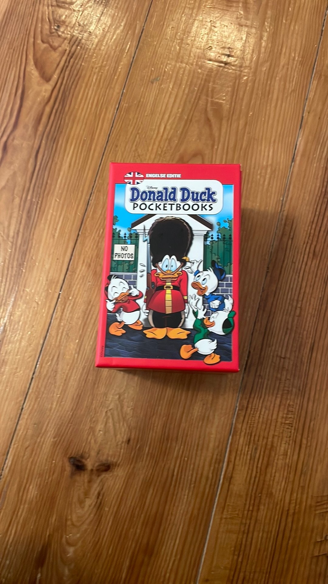 Engels donald duck pocket set, Ophalen of Verzenden, Zo goed als nieuw, Speelkaart(en)
