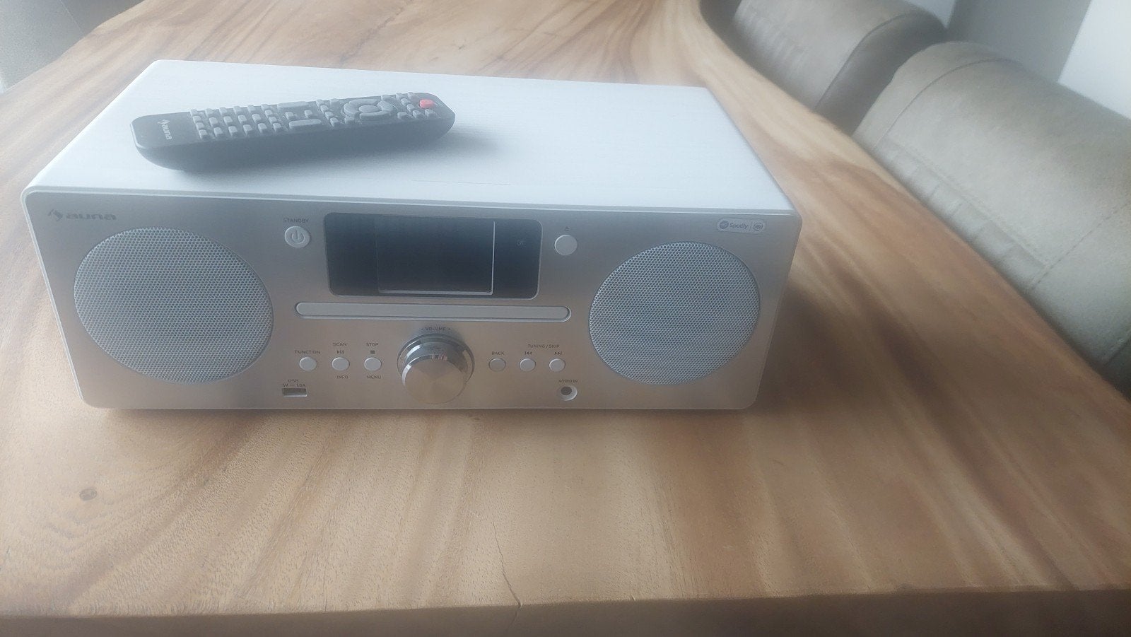 Auna internetradio, Ophalen of Verzenden, Zo goed als nieuw, Radio, Met cd-speler
