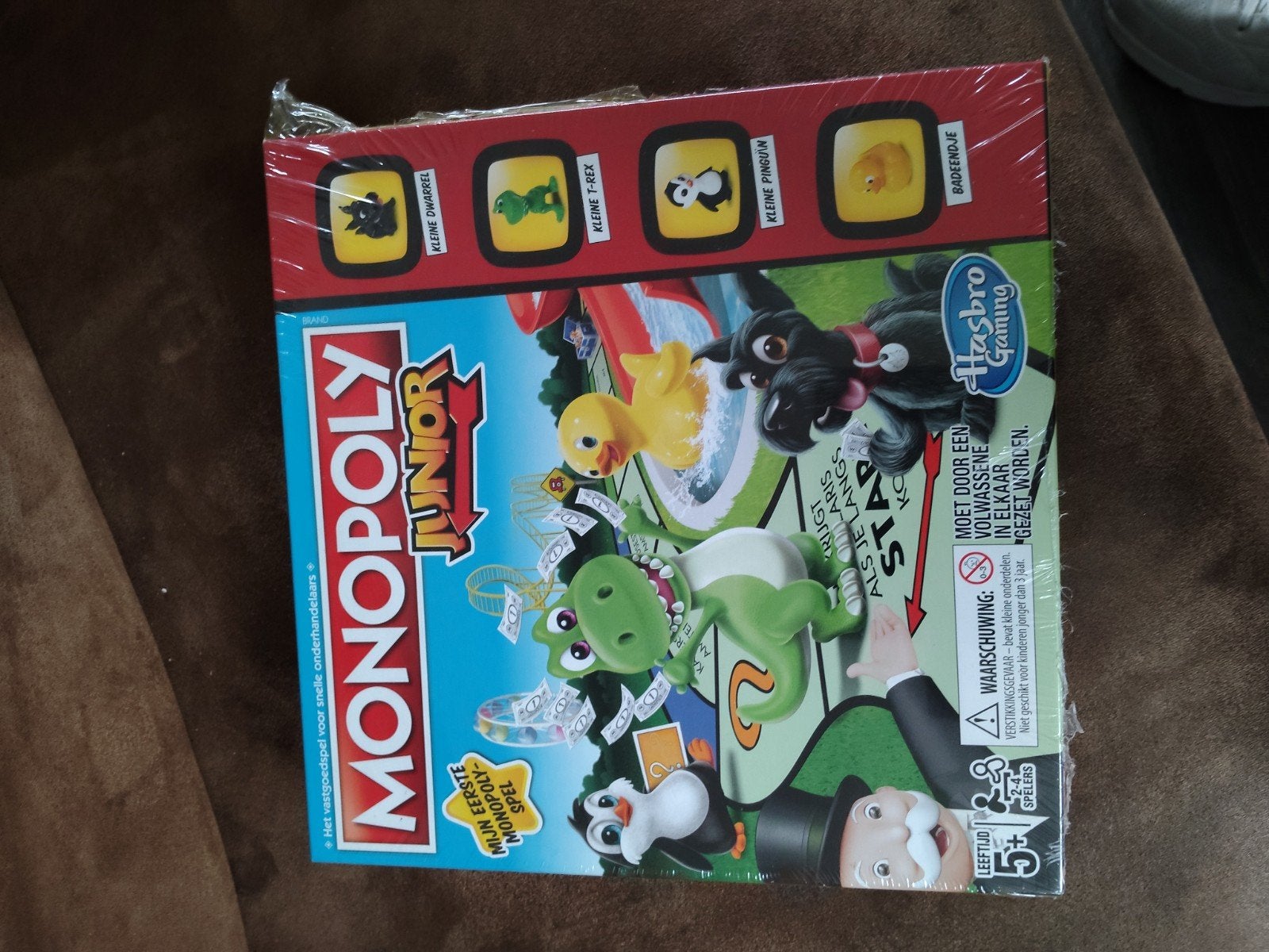 Monopoly Junior - Mijn Eerste Monopoly Spel (Nieuw), Drie of vier spelers, Ophalen of Verzenden, Nieuw, Hasbro Gaming