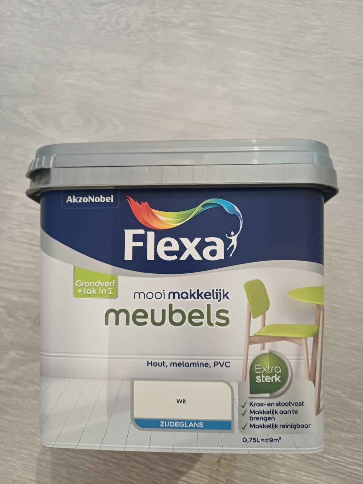 Flexa Meubelverf ongeopend, Wit, Nieuw, Ophalen of Verzenden, Verf