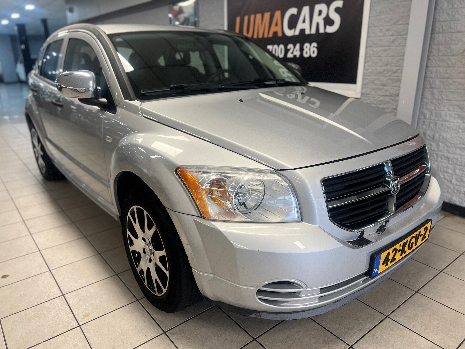 Dodge Caliber 2.0 SE | Automaat | Nieuwe APK | Trekhaak |, Auto's, 1998 cc, 450 kg, Gebruikt, Elektrische ramen