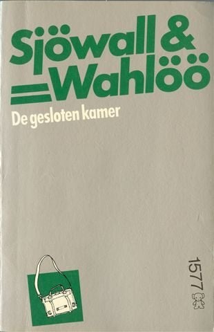 Maj Sjöwall&Per Wahlöö De gesloten kamer Zw.B.1577 jaar 1982, Boeken, Detectives, Verzenden, Zo goed als nieuw