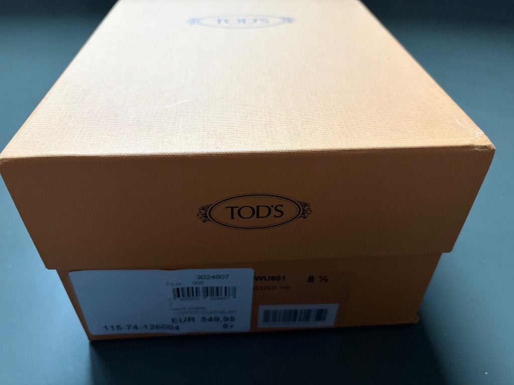Tod’s heren loafers –  maat 8½ – zo goed als nieuw, Kleding | Heren, Blauw, Ophalen of Verzenden, Zo goed als nieuw, Loafers