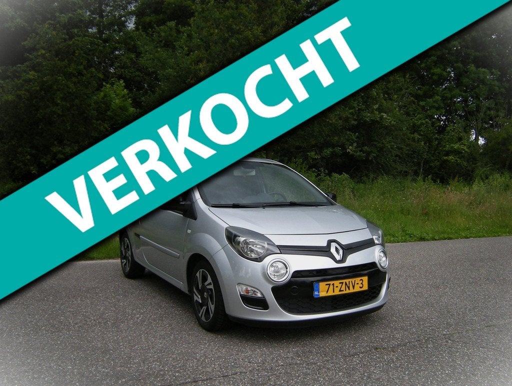 Renault Twingo 1.2 16V Dynamique . ECC . Achter spoiler . LM, Voorwielaandrijving, Gebruikt, Zwart, 4 cilinders