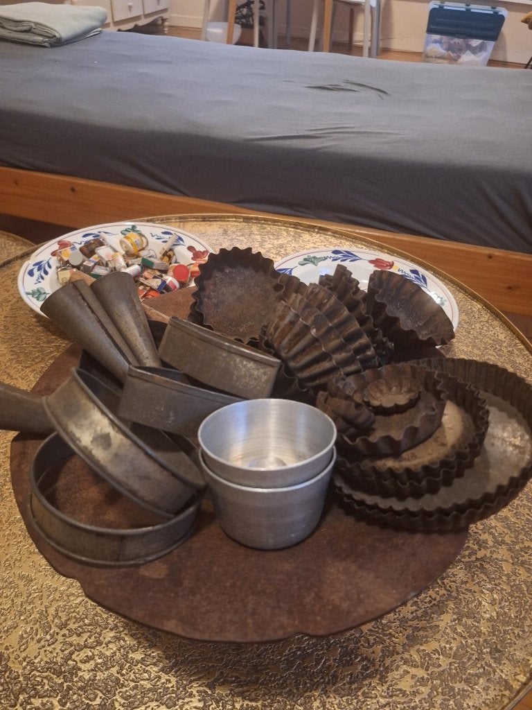 bak vormpjes, Hobby en Vrije tijd, Taarten en Cupcakes maken, Ophalen, Gebruikt, Taarten, Bakvorm