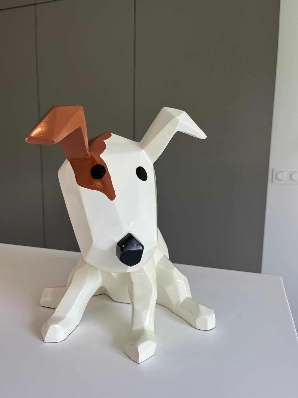 Lady dog Artypopart Popart Jack Russel Voltex, Beschilderd, Ophalen of Verzenden, Zoogdier, 20 - 50 cm