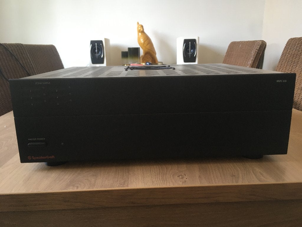 SpeakerCraft MZC-66 Multiroom versterker, Audio, Tv en Foto, Versterkers en Receivers, Ophalen, Gebruikt, Minder dan 60 watt, Overige merken