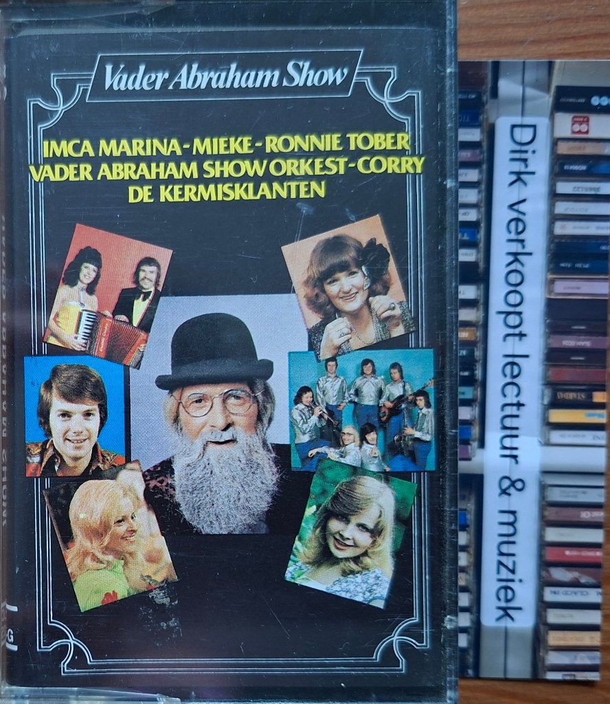 Diverse artiesten; Vader Abraham Show (Halter, NL), Cd's en Dvd's, Cassettebandjes, 1 bandje, Ophalen of Verzenden, Zo goed als nieuw