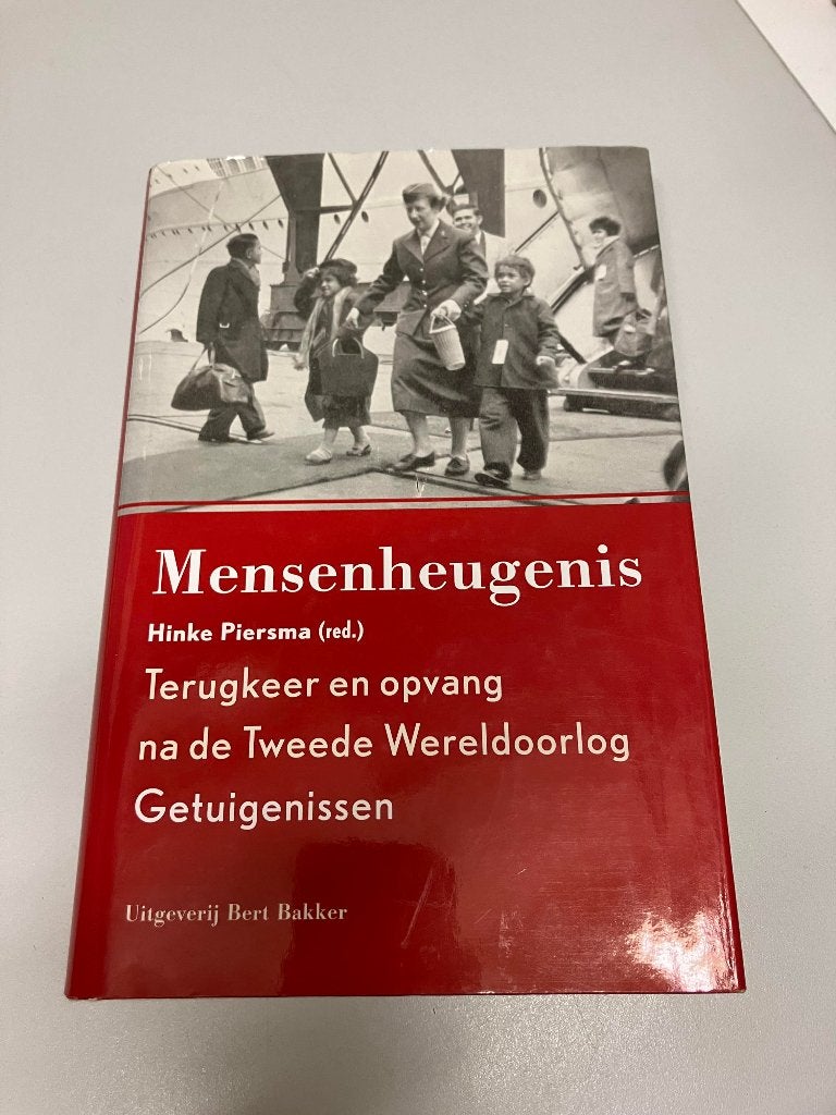Mensenheugenis Terugkeer en opvang na ww2, Ophalen of Verzenden, Tweede Wereldoorlog, Gelezen, Algemeen