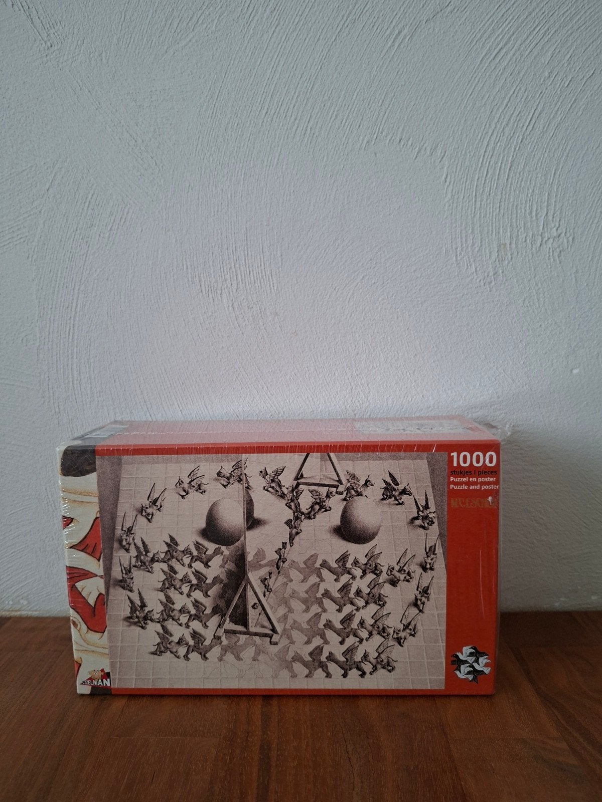 Nieuwe MC Escher Magic Mirror puzzel 1000 stukjes, Ophalen of Verzenden, 500 t/m 1500 stukjes, Nieuw, Legpuzzel