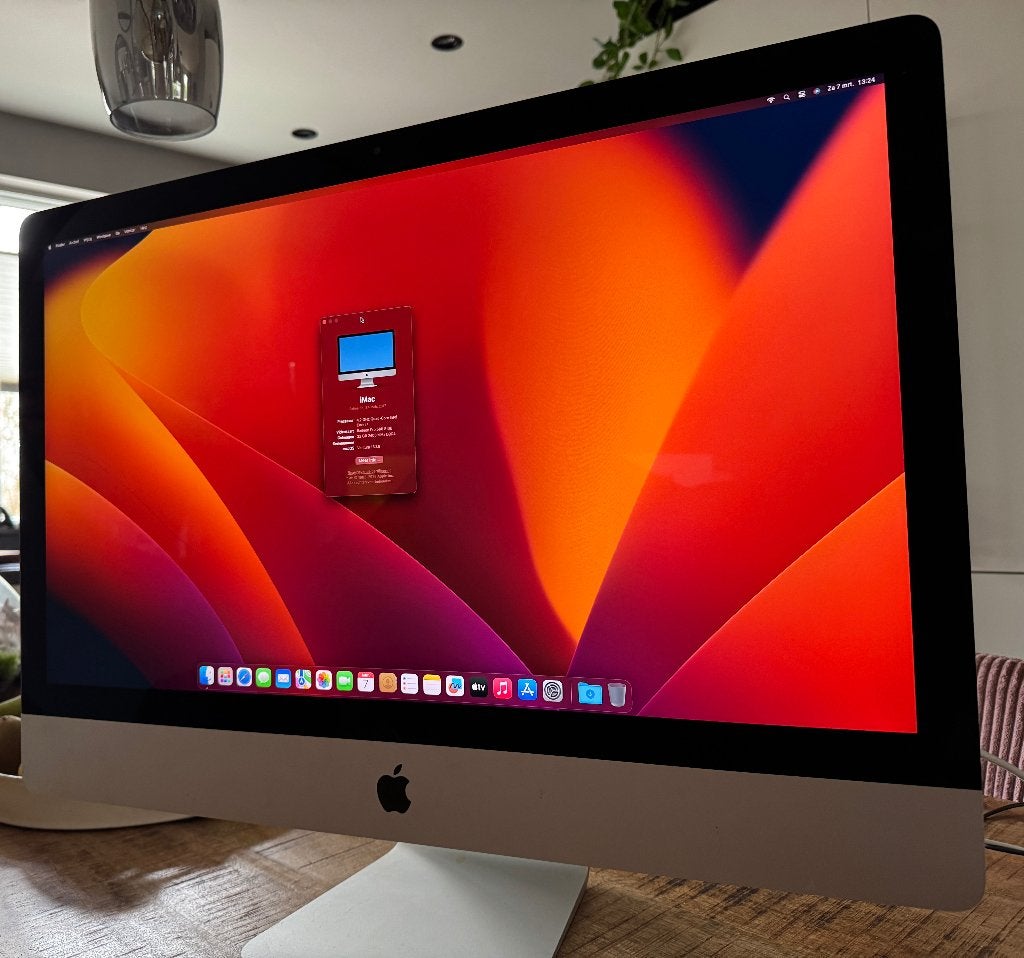 iMac 27 Retina 5K 4.2GHz Quad-Core i7 32GB (barstje in glas), Computers en Software, Apple Desktops, Ophalen, Gebruikt, 32 GB