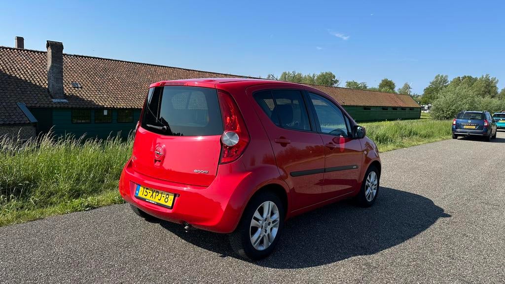 Opel Agila 1.0 12V 2012 Rood eco, Auto's, Origineel Nederlands, Handgeschakeld, Particulier, Elektrische buitenspiegels