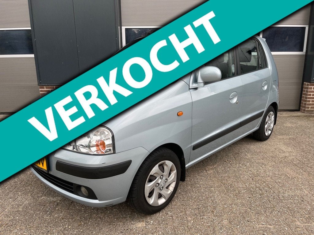 Hyundai Atos 1.1i Dynamic Cool-Automaat-Trekhaak-Airco-elekt, Auto's, Hyundai, 15 km/l, Gebruikt, 31 €/maand, 4 cilinders