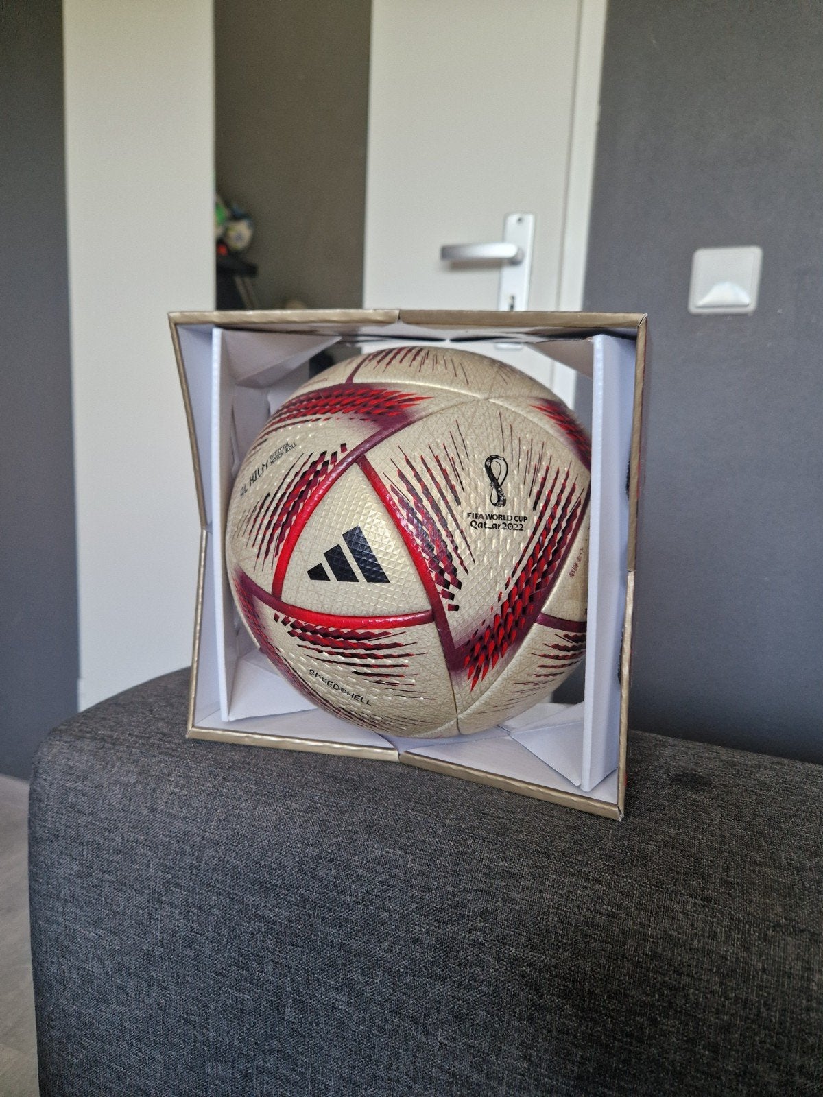 Adidas Al Hilm OFFICIAL MATCHBALL (WK 2022), Ophalen of Verzenden, Nieuw, Buitenlandse clubs