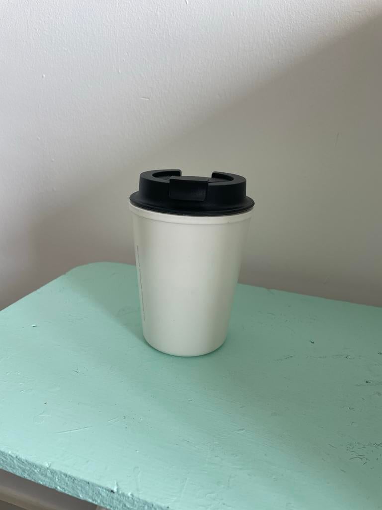 Koffie/thee mug - warmhouder - voor onderweg - nieuw, Overige typen, Kunststof, Nieuw, Ophalen of Verzenden
