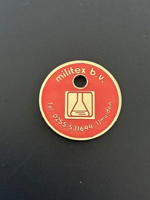 winkelwagenmuntje Militex, Ophalen of Verzenden