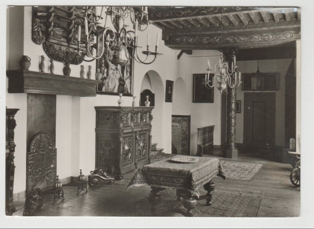 Voorschoten Kasteel Duivenvoorde Interieur Grote Overloop, Verzenden, 1980 tot heden, Ongelopen, Zuid-Holland