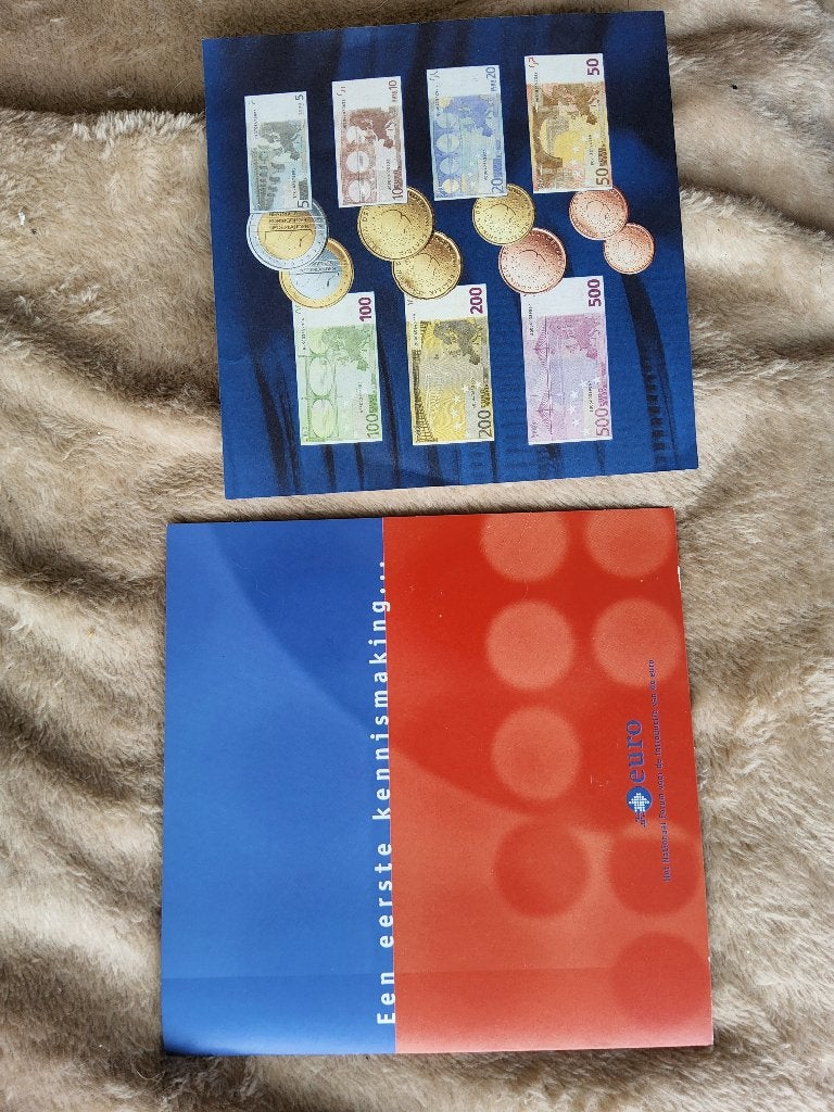 Munten Een eerste kennmaking EURO, Postzegels en Munten, Munten | Nederland, Ophalen, Koningin Beatrix, Euro's, Setje