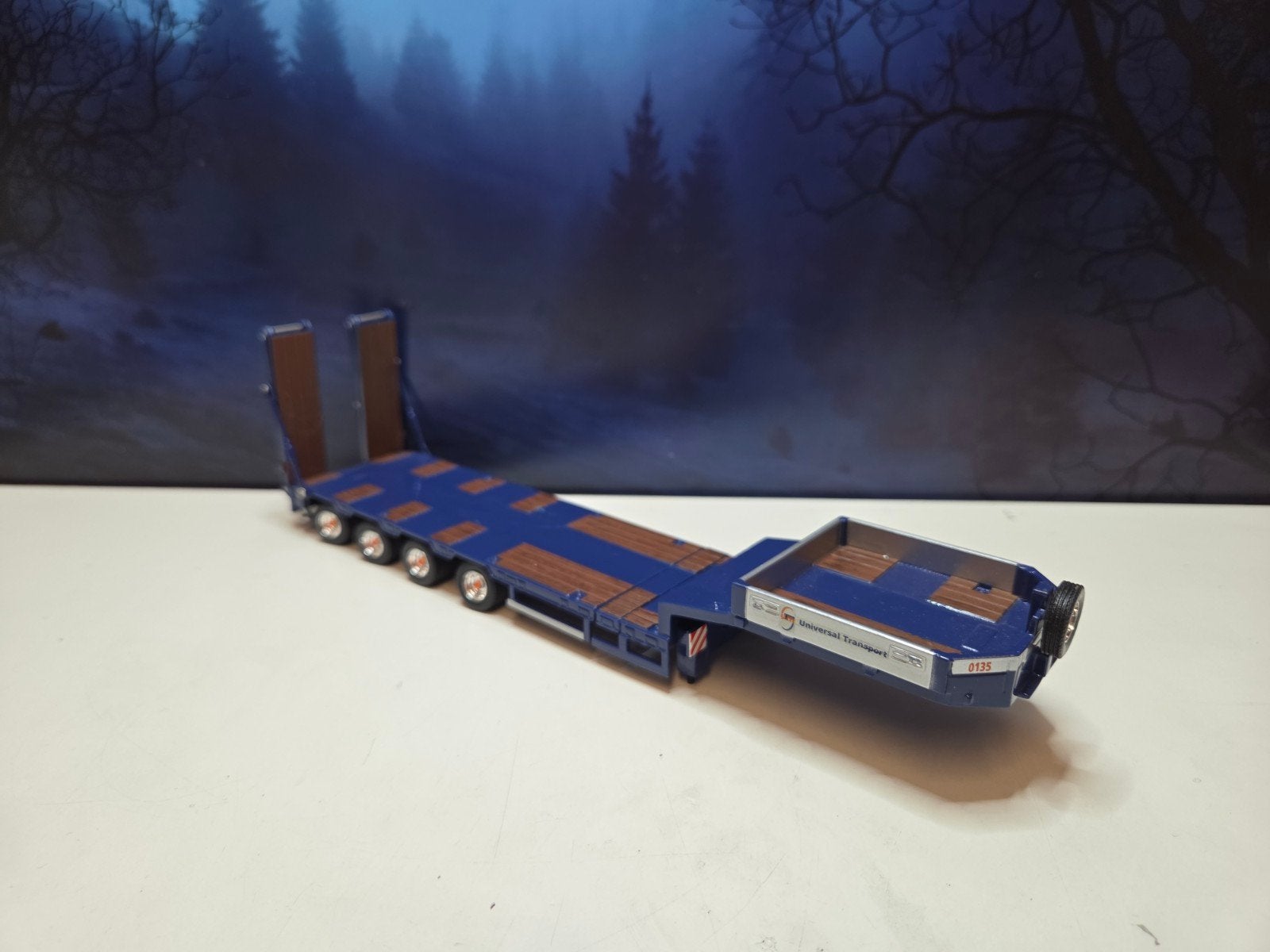 Tekno dieplader stuurbare 4 asser, Jobo.models@gmail.com, Ophalen of Verzenden, Tekno, Jobo-models