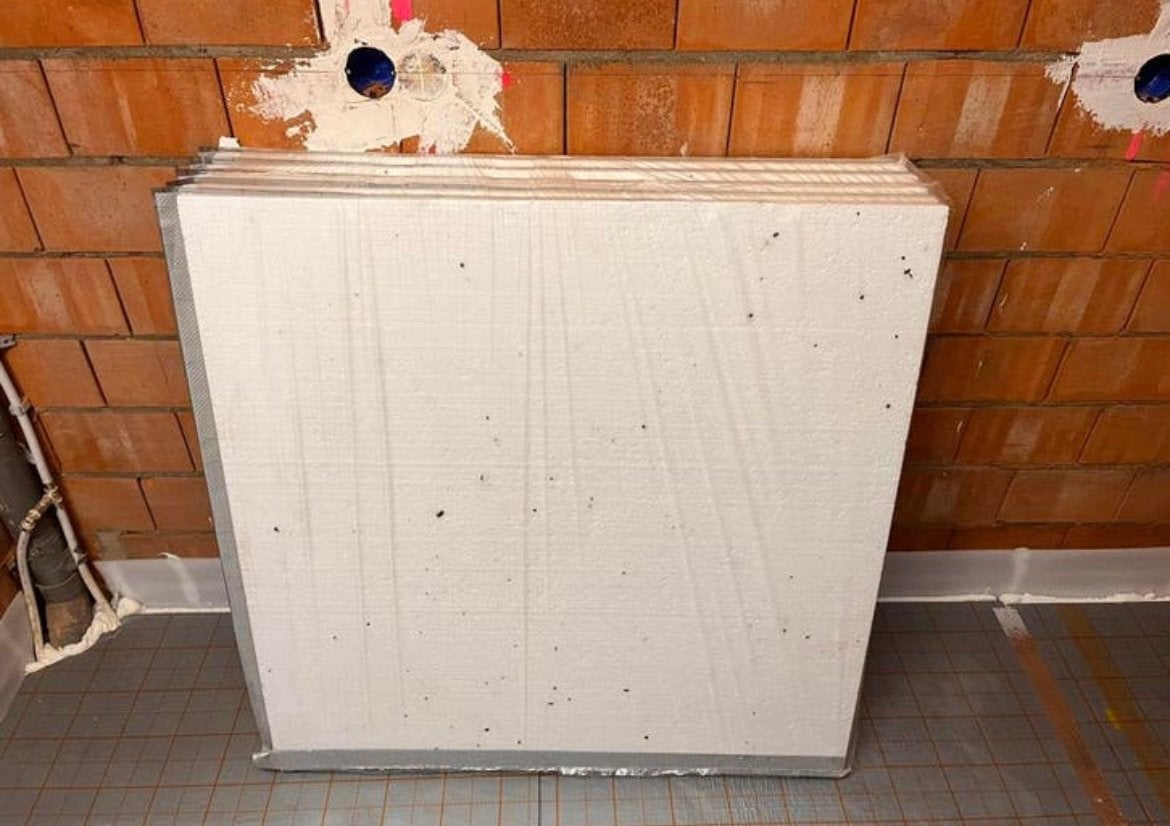 Tackerplaat vloerverwarming, Ophalen, Minder dan 30 cm, Overige typen, Minder dan 60 cm