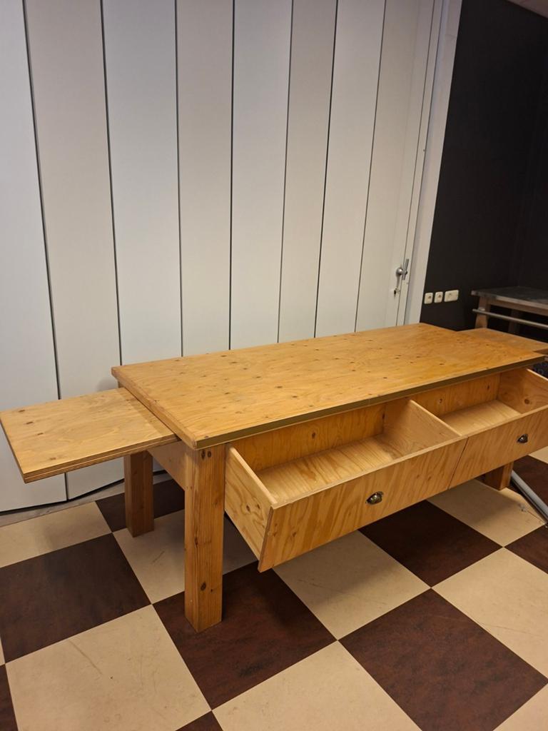 Mooie presentatie tafel, Ophalen