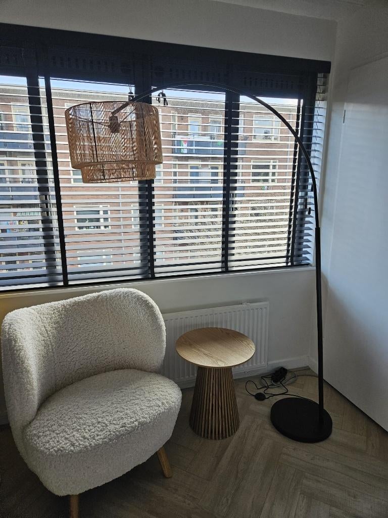 Vloerlamp Cilen Zwart Bruin, Ophalen, Vloerlamp Cilen Zwart Bruin, Zo goed als nieuw, Metaal