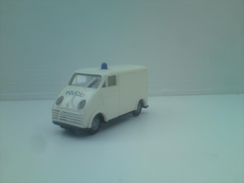 Busch / Praline DKW F89 L bestelbus Polizei., Ophalen of Verzenden, Gebruikt, Auto, Brekina
