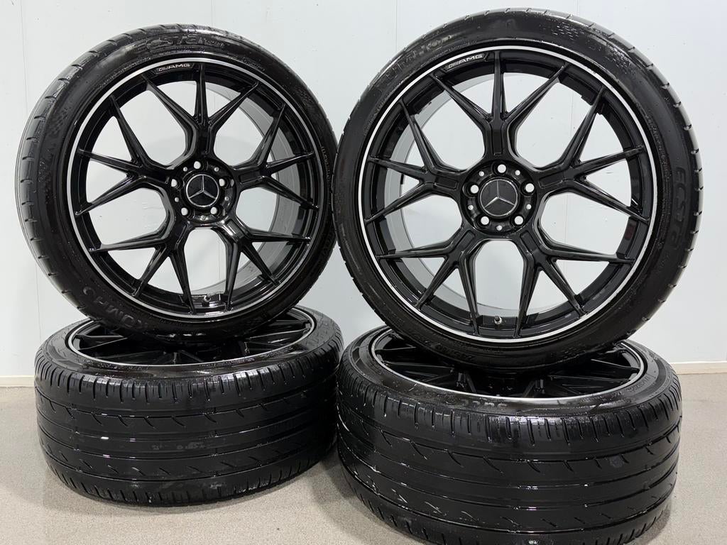20” INCH MERCEDES AMG V-KLASSE VITO VELGEN ZOMER NETJES!, Auto-onderdelen, Banden en Velgen, Banden en Velgen, Ophalen of Verzenden