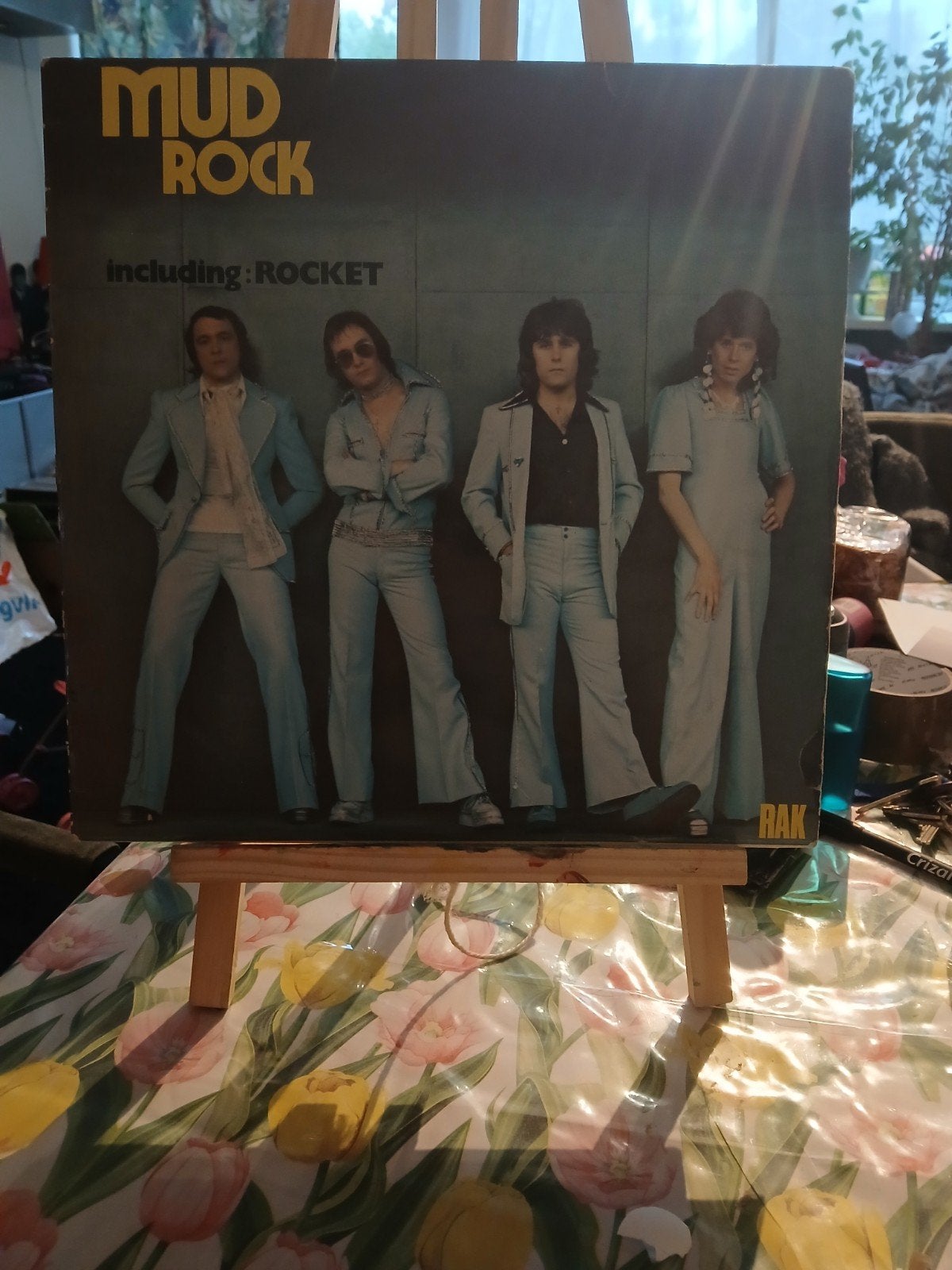 Mud - Mud Rock LP (1974) - Inclusief Rocket, LP, Rock, Gebruikt, Ophalen of Verzenden