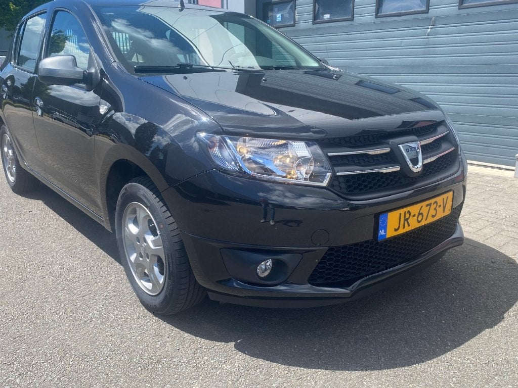 Dacia Sandero 0.9 TCE 66KW Stepway 2016 Zwart >> 37000 km!, Voorwielaandrijving, 898 cc, Stof, 937 kg