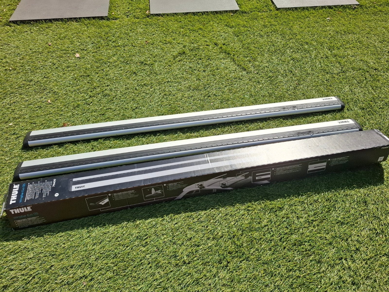 Thule wingbar evo 135, Auto diversen, Ophalen, Zo goed als nieuw