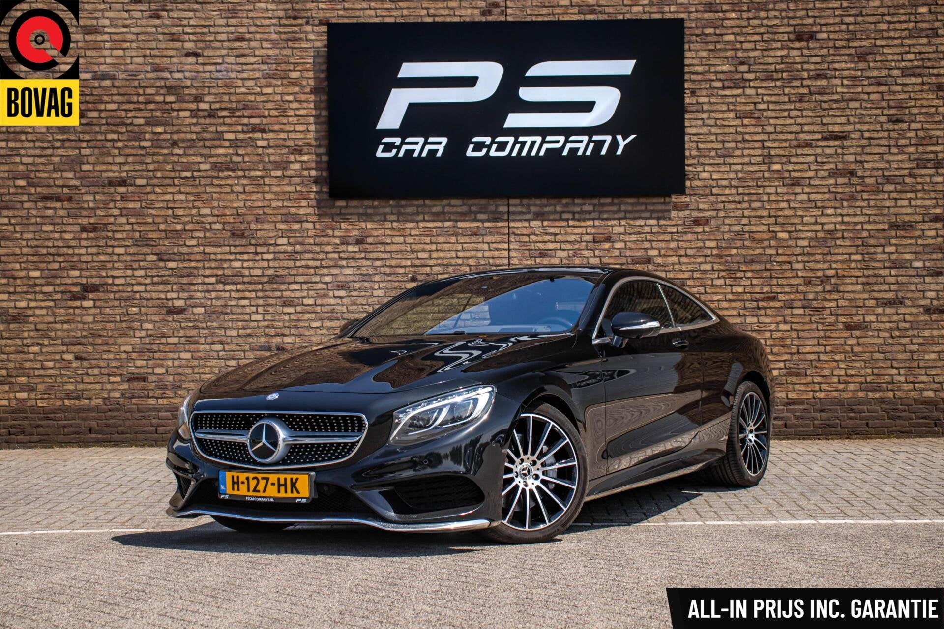 Mercedes S-klasse Coupé 500,AMG,Burmester,Luchtvering,Ambie, Auto's, Mercedes-Benz, Achterwielaandrijving, Gebruikt, Met garantie (alle)