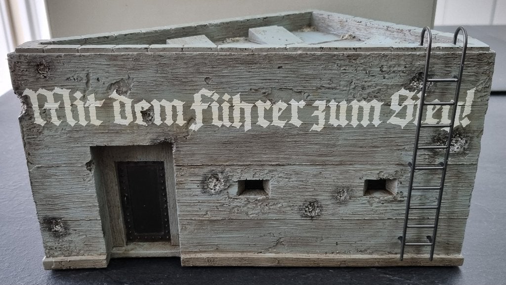 King & Country WS320 WWII German Leader's Bunker Berlin 1945, Ophalen of Verzenden, Zo goed als nieuw, Groter dan 1:35, Diorama