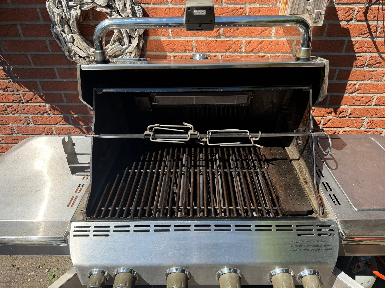 Weber summit 470 buitenkeuken, Ophalen, Gebruikt