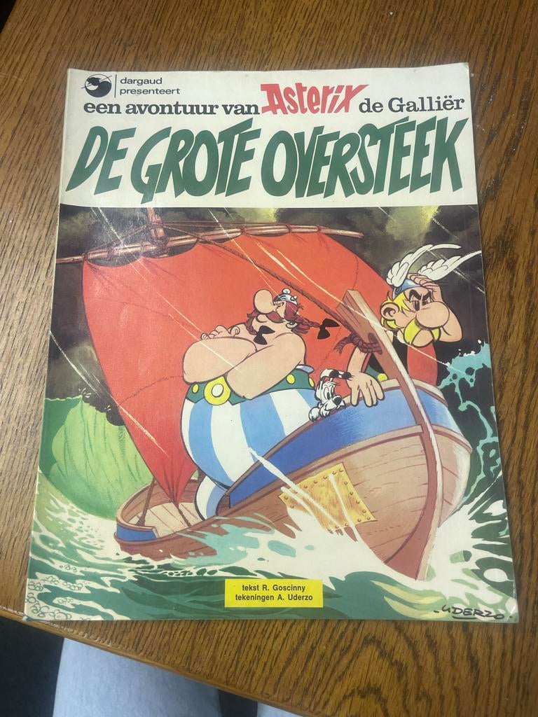 Asterix de Galliër - De Grote Oversteek, Eén stripboek, Ophalen of Verzenden, Gelezen