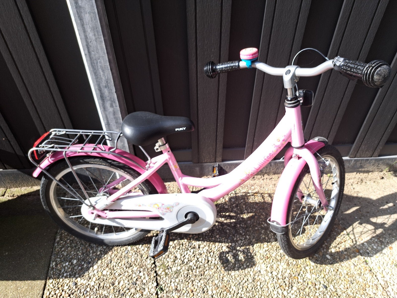 Puky roze meisjes fiets 14 inch, Fietsen en Brommers, Ophalen, Gebruikt, 14 inch of minder