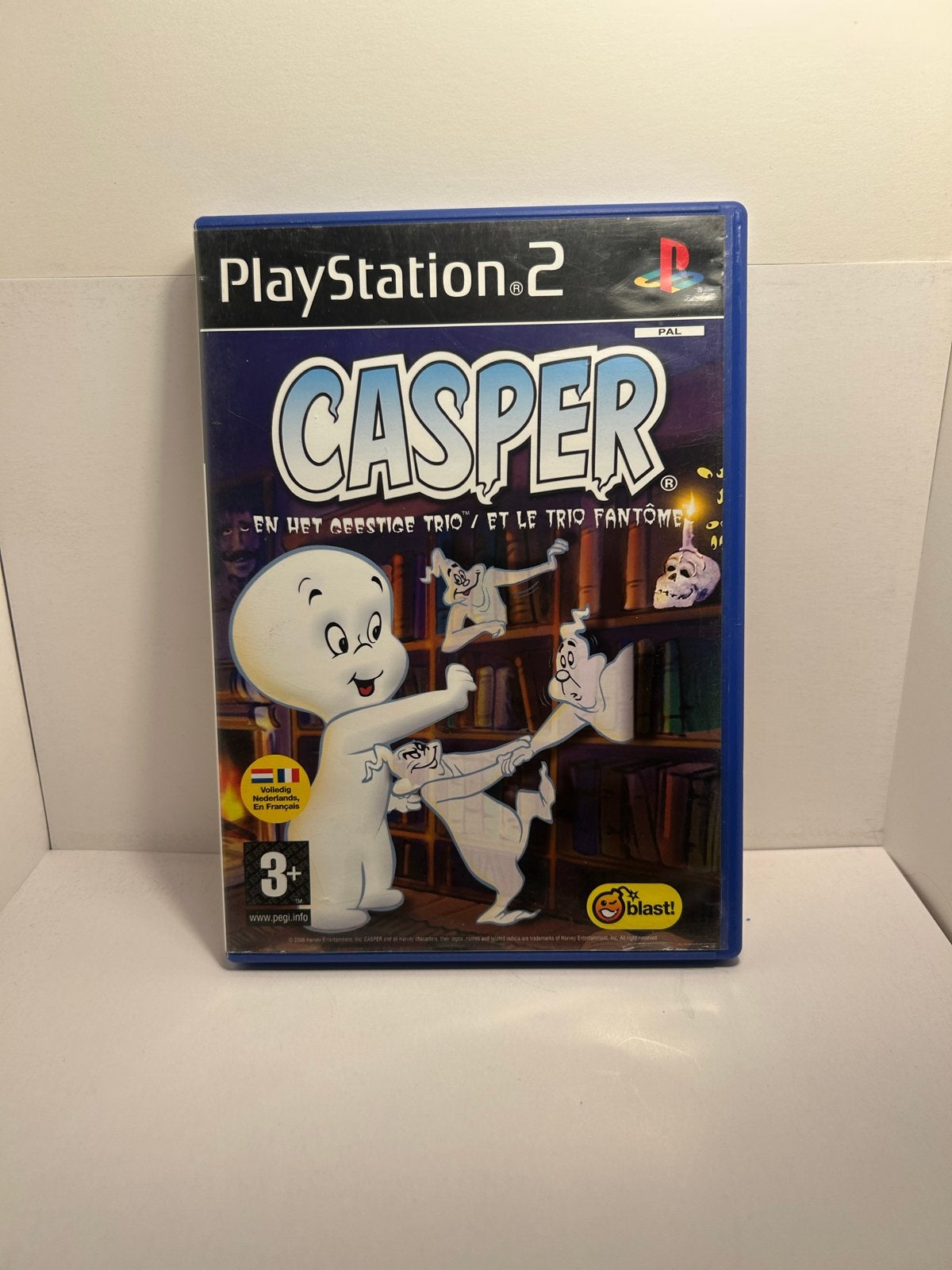 Casper en het Geestige Trio - PlayStation 2 (PS2), Avontuur en Actie, Gebruikt, 1 speler, Ophalen of Verzenden
