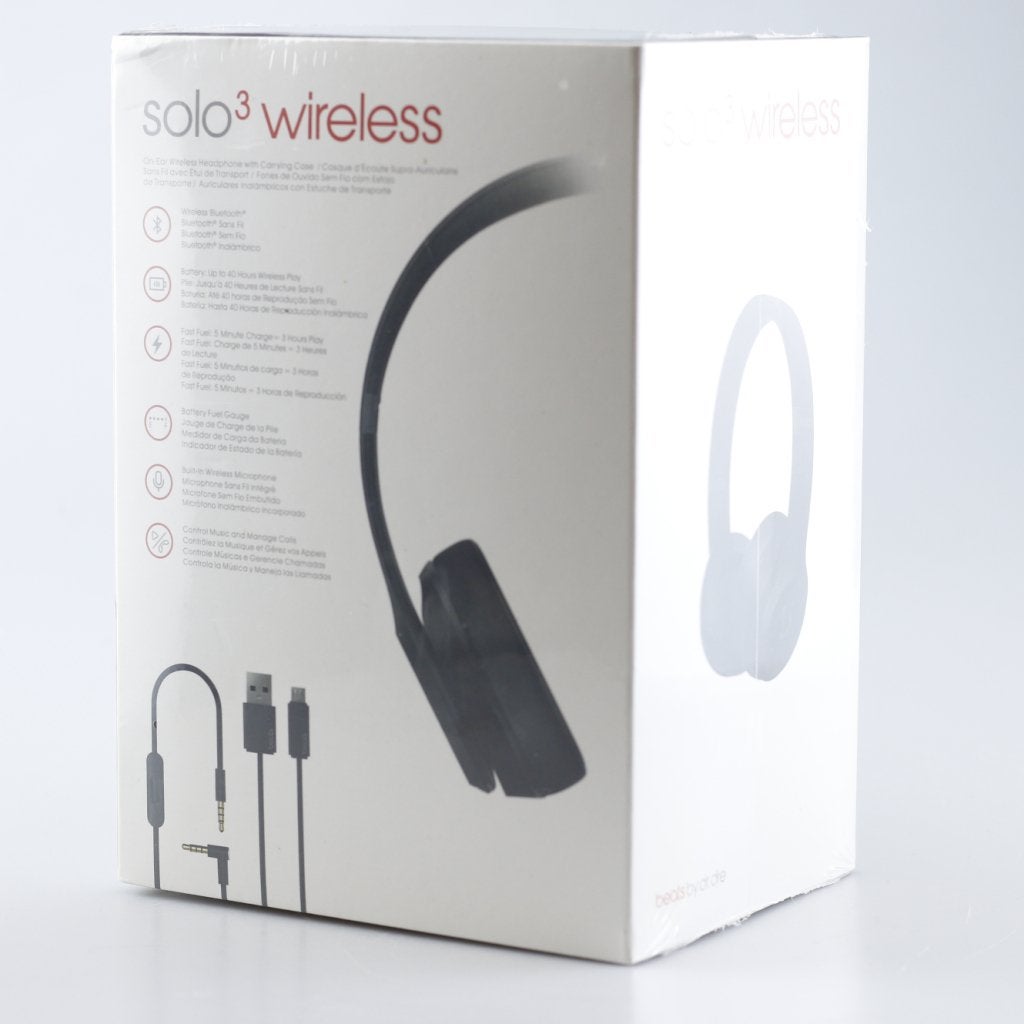 Beats Solo 3 Wireless Special Edition Black | Nieuw in seal, Audio, Tv en Foto, Koptelefoons, Beats, Gebruikt, Support@beats.com