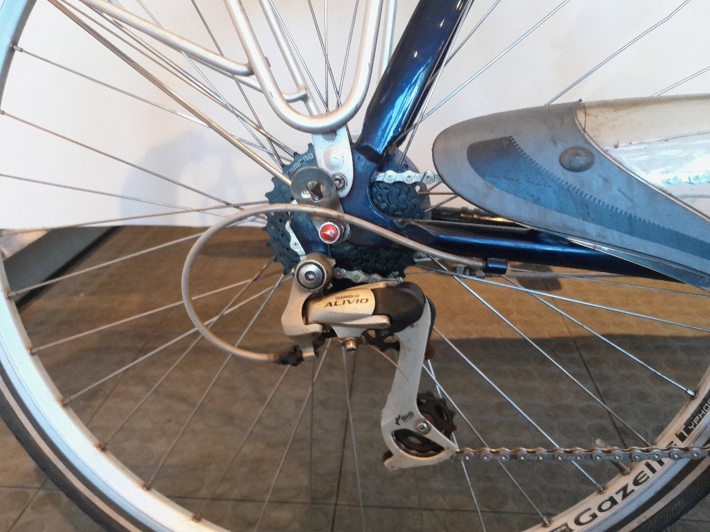 28 inch Gazelle Medeo met 24 versnellingen/ vering., Ophalen, 28 inch, Gebruikt, Vering