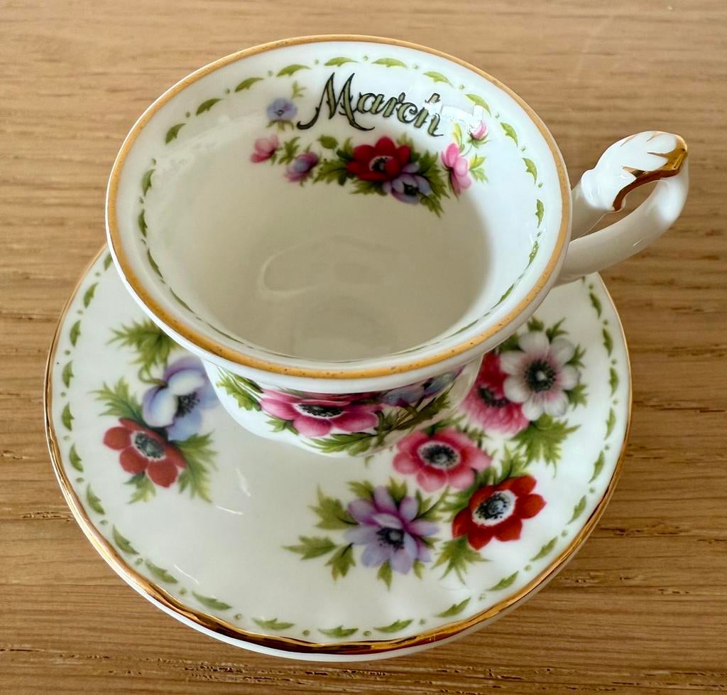 Royal Albert-Flower of the month-Anemonen, Verzenden
