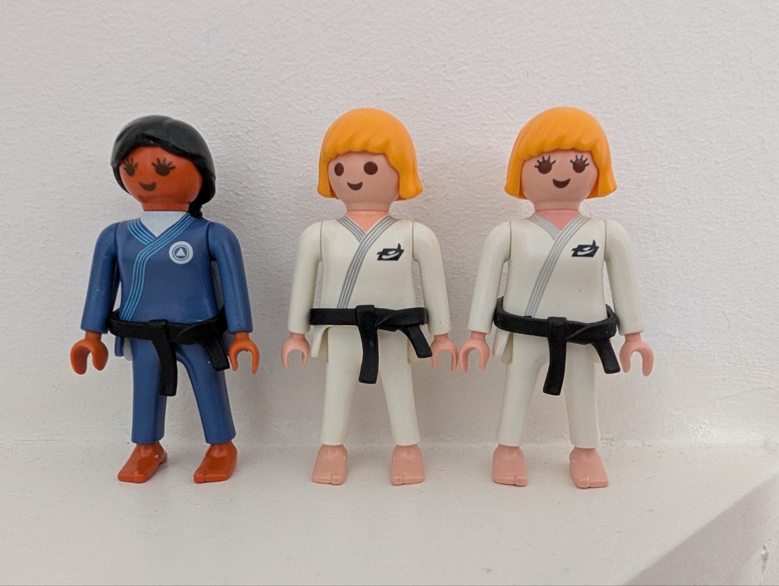 Playmobil judoka poppetjes, Ophalen of Verzenden, Zo goed als nieuw, Complete set, Overige typen