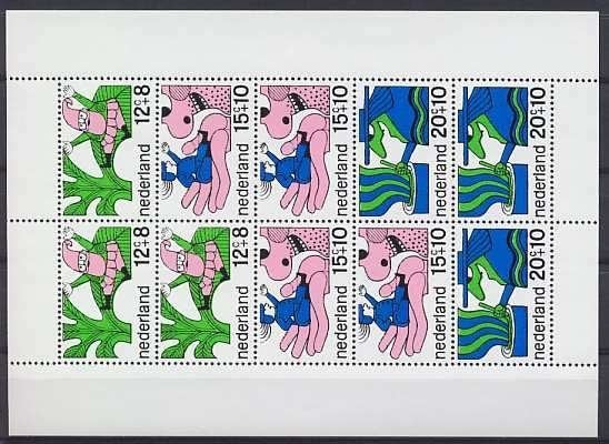 Nederland NVPH nr 917 postfris Kinderpostzegels 1968, Ophalen of Verzenden, Na 1940, Postfris