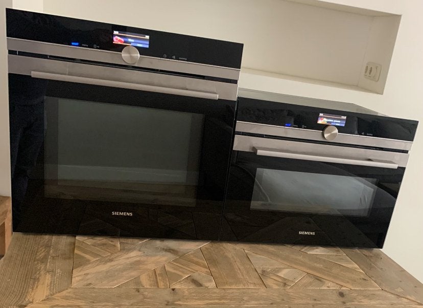 Set Siemems Combi oven magnetron, Witgoed en Apparatuur, Ophalen, Zo goed als nieuw, Magnetronfunctie, Oven met grill