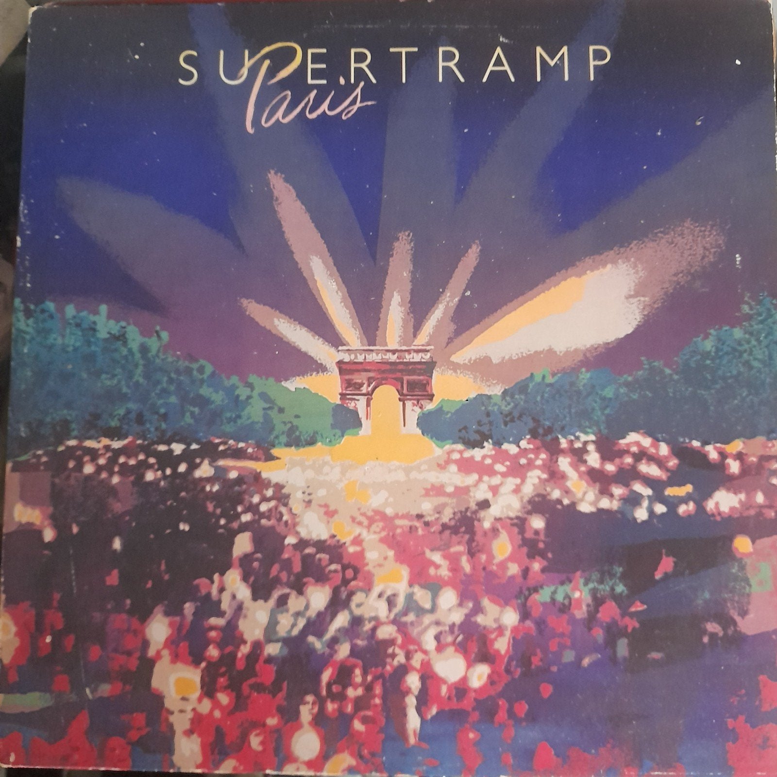 Supertramp - Paris (Dubbel-LP, Live Album), Rock, Gebruikt, Ophalen of Verzenden, 12 inch