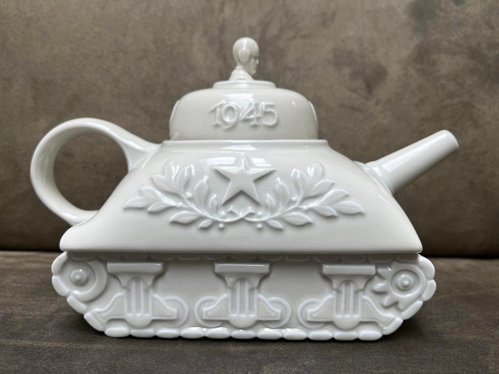Mosa Tank Theepot 1945 - Bevrijding (Ruilen), Verzamelen, Ophalen, Landmacht, Nederland, Overige typen