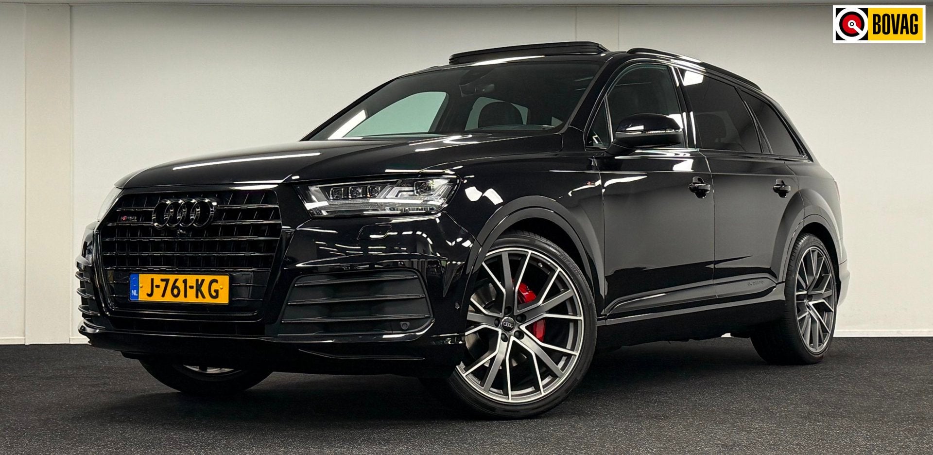 Audi Q7 3.0 TDI ultra quattro Pro Line S*Panodak*Trekhaak*Lu, Auto's, Audi, Automaat, Gebruikt, 241 €/maand, Zwart