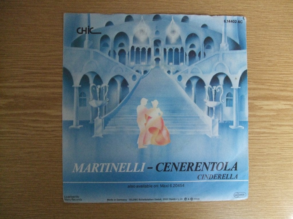 MARTINELLI    CENERENTOLA / CENERENTOLA CINDERELLA, 7 inch, Ophalen of Verzenden, Zo goed als nieuw, Pop